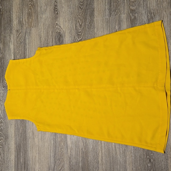 Karta XS Bright Yellow 60s Style Shift Dress - Picture 4 of 4
